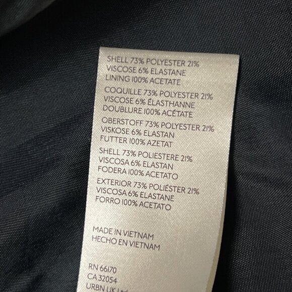 Maeve Roll-Sleeve Blazer-Black-NWT Size 6 - Picture 13 of 13